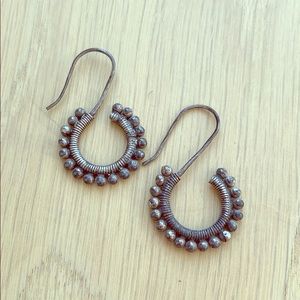 Steel earrings from Thailand